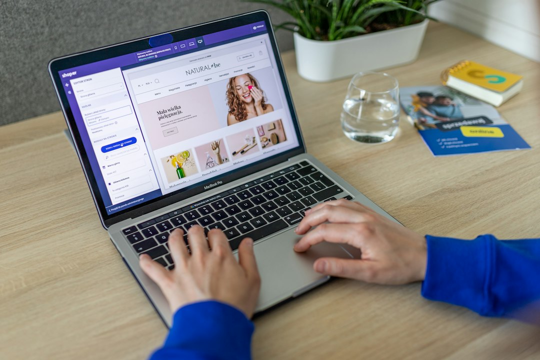 Arbejde med design af en webshop